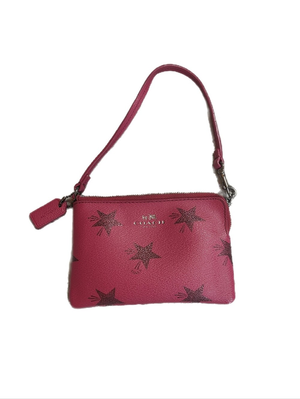 Coach Star Cayon Corner Zip Wristlet